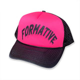 Spooky SZN Neon Pink Trucker Hat